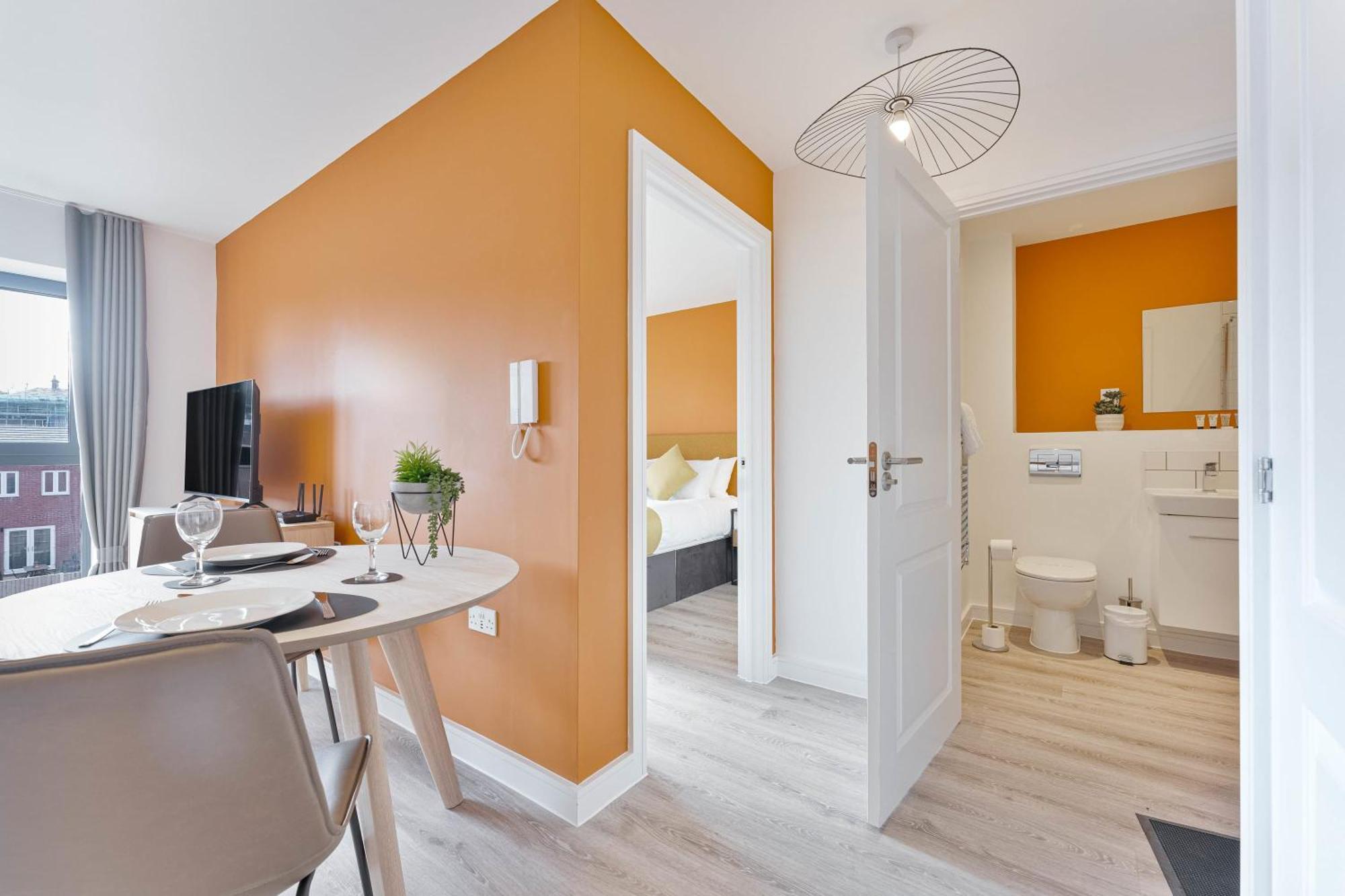 Stayzeni, Hardwick House Derby Modern 1 Bed Flat Exteriér fotografie