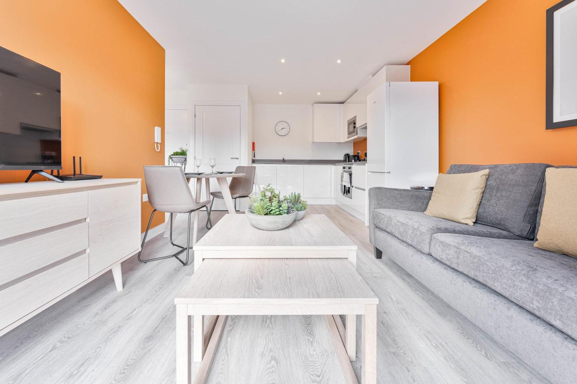 Stayzeni, Hardwick House Derby Modern 1 Bed Flat Exteriér fotografie
